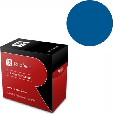 Redfern C25 Colour Code Labels Value Pack (5 Pack)(Light Blue) Image