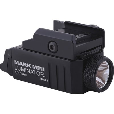 Powertac Mark Mini Luminator Rechargeable Flashlight (550 Lumens)(226m Throw)(Black) Image