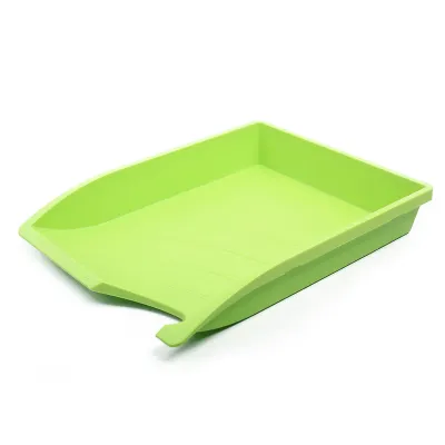 Bantex A4 PP Optima Letter Tray (Lime Green) Image