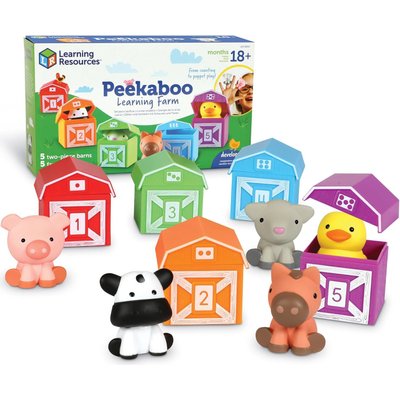 Learning Resources Peekaboo Learning Farm Image