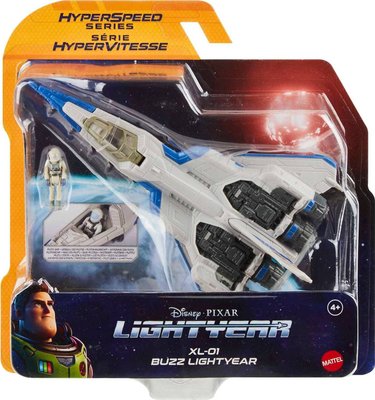 Disney Pixar Lightyear Hyperspeed Series XL-01 Spacecraft & Buzz Lightyear Image