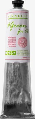 Sennelier Green For Oil Gel Medium (200ml) Image