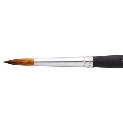 Princeton Aqua Elite 4850 #8 Round Synth. Kolinsky Sable Watercolour Brush Image