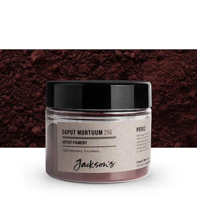 Jackson's Artist Pigment - Caput Mortuum (25g in 50ml Jar) Image