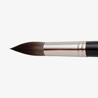 Da Vinci 5598 Casaneo # 40 Round Synthetic Watercolour Brush - Short Handle Image
