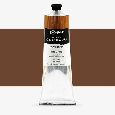 Cranfield Artists' Oil Paint - Raw Sienna (225ml) Image