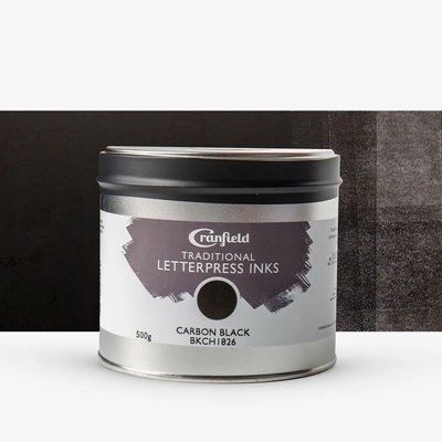 Cranfield Traditional Letterpress Ink - Carbon Black (500g) Image