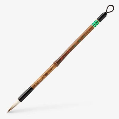 Akashiya Thick Natural Calligraphy Brush - Shinnyosui - Size 8 (PS122) Image