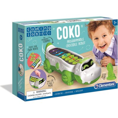 Clementoni Coding Lab Coko Programmable Crocodile Robot Image