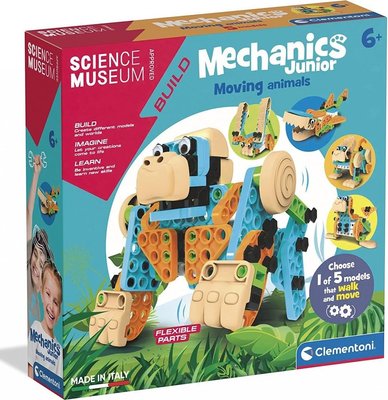Clementoni Science Museum Mechanics Junior Build - Moving Animals Image