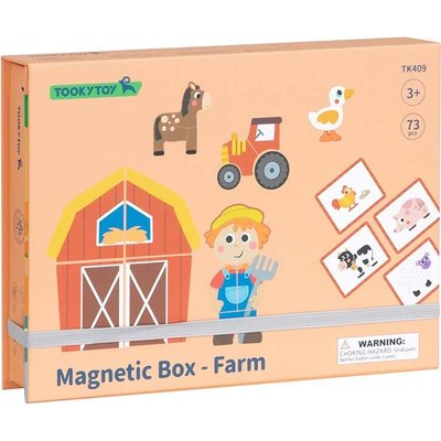 TookyToy Magnetic Box - Farm (73 Pieces) Image