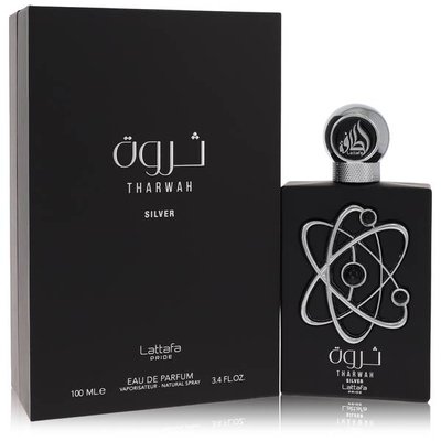 Lattafa Pride Tharwah Silver Men's Eau De Parfum (Spray)(100 ml) Image
