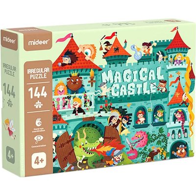 Mideer Irregular Puzzle - Magical Castle (144 Pieces) Image
