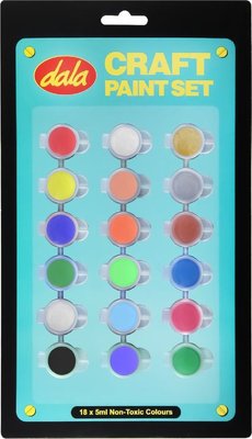 Dala Craft Paint Set (18 x 5ml) Image