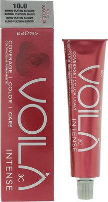 Intercosmo Voilà 3C Intense 10.0 Natural Platinum Blonde Hair Colour (60ml) Image