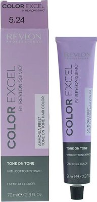 Revlon Revlonissimo Colorsmetique Color Excel 5.24 Light Iridescent Copper Brown (70ml) Image