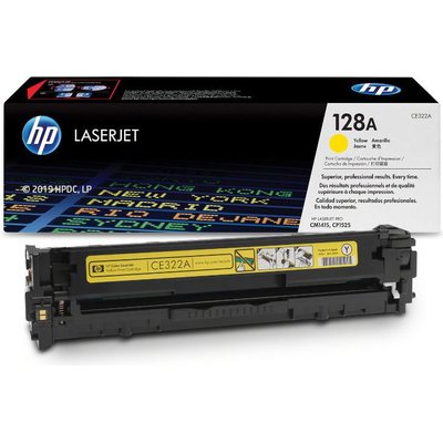 HP 128A Original Toner Cartridge (Yellow) Image