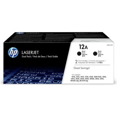 HP 12A Original Toner Cartridge (Black) Image