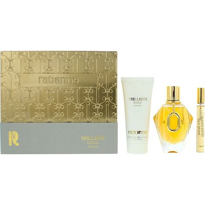 Paco Rabanne Million Gold Gift Set for Her (3 Piece) Image