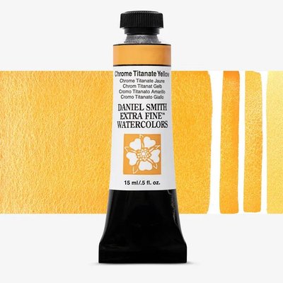 Daniel Smith Watercolour Paint - Chrome Titanate Yellow (15 ml) Image