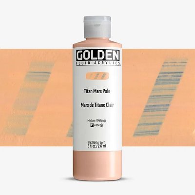 Golden Fluid Acrylic Paint - Titan Mars Pale I (237 ml) Image