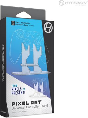 Hyperkin Pixel Art Universal Controller Stand (Clear) Image