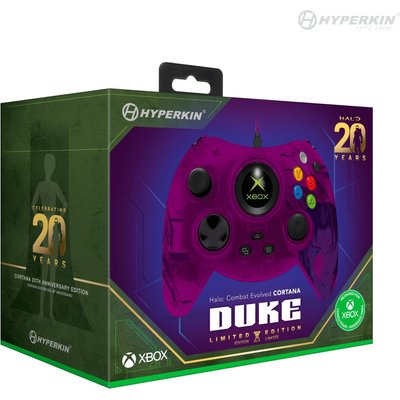 Hyperkin Xbox 20th Anniversary Limited Edition Duke Wired Xbox Controller (Cortana) Image
