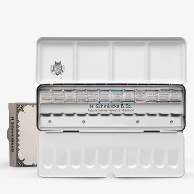 Schmincke Horadam Retro Watercolour Paint Set (12 Colours)(Half Pan) Image