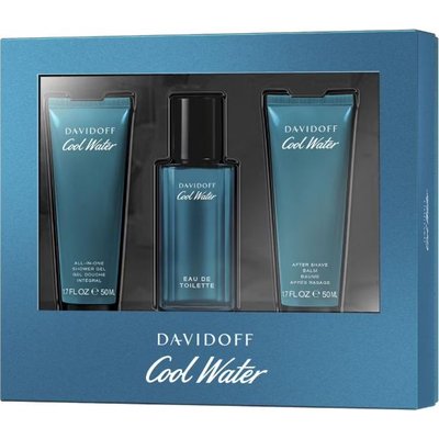 Davidoff Cool Water Gift Set (3 Piece) Image