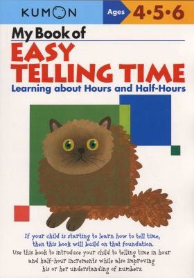 My Book of Easy Telling Time: Hours & Half-Hours Image