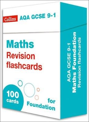 AQA GCSE 9-1 Maths Foundation Revision Cards Image