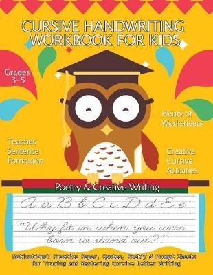 Cursive Handwriting Workbook for Kids Image