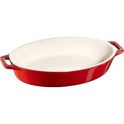 Staub Ceramique Oval Oven Dish (23cm) (Cherry) Image