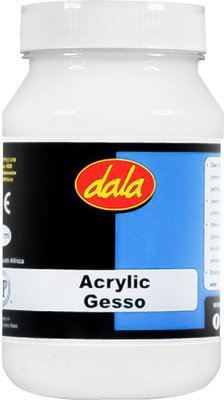 Dala Acrylic Gesso Primer - White (500ml) Image