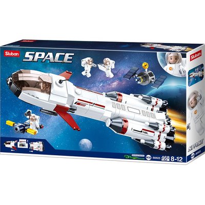 Sluban - Space Saturn Expedition Rocket (468 Pieces) Image