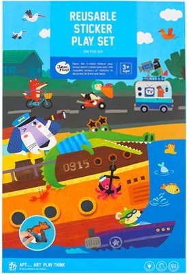 Jar Meló - On The Go Reusable Sticker Play Set Image