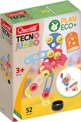 Quercetti - Eco-Friendly Tecno Jumbo Construction Set Image