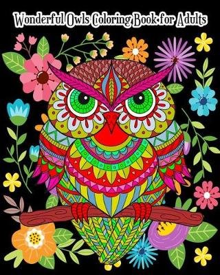 Wonderful Owls Coloring Book for Adults Image