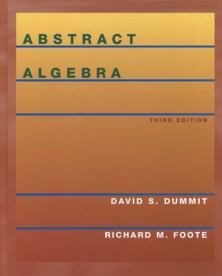 Abstract Algebra 3e (WSE) Image