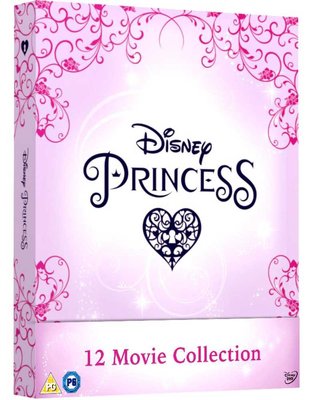 Disney Princess 12-Film Collection (DVD, Boxed set)