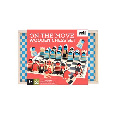 On The Move Wooden Chess Set (Age 5+) Image