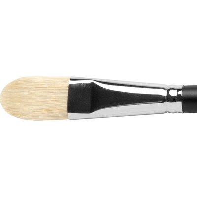 Jackson's Shiro Filbert No. 12 Professional Hog Bristle Hair Brush Image