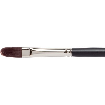 Jackson's Shinku Filbert No. 6 Red Synthetic Bristle Hair Brush Image