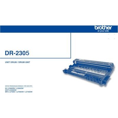 Brother DR-2305 Drum Unit (12 000 Page Yield)(Black) Image