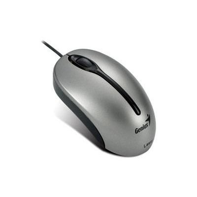 Genius Traveler 305 Wired Laser Mouse (Black and Silver) Image