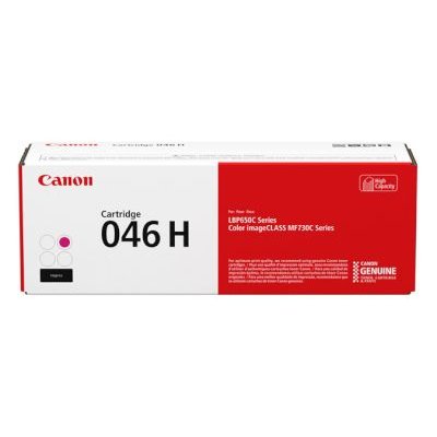 Canon 046H High Yield Toner Cartridge (5000 Page Yield)(Magenta) Image