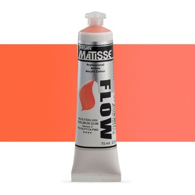 Derivan Matisse Flow Acrylic Paint (75ml Tube)(Australian Salmon Gum) Image