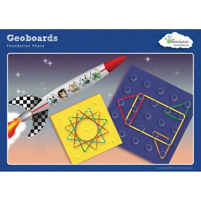 EDX Education Activity Cards Geoboards (Set of 2) Image