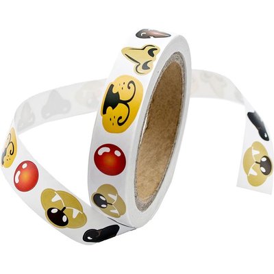 Anthony Peters Nose Stickers (Roll of 600) Image