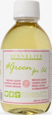 Sennelier Green for Oil  - Liquid Medium (250ml) Image